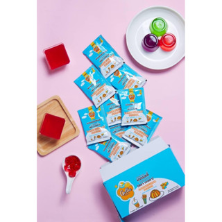 ผงเยลลี่ ผงแคร์ราจีแนน ตรา เจลลา ขนาด 25 กรัมจำนวน5ซอง