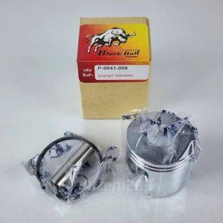ลูกสูบ ลูก+แหวน+สลัก เครื่องตัดไม้ รุ่น 6000 กระทิงดำ Black bull