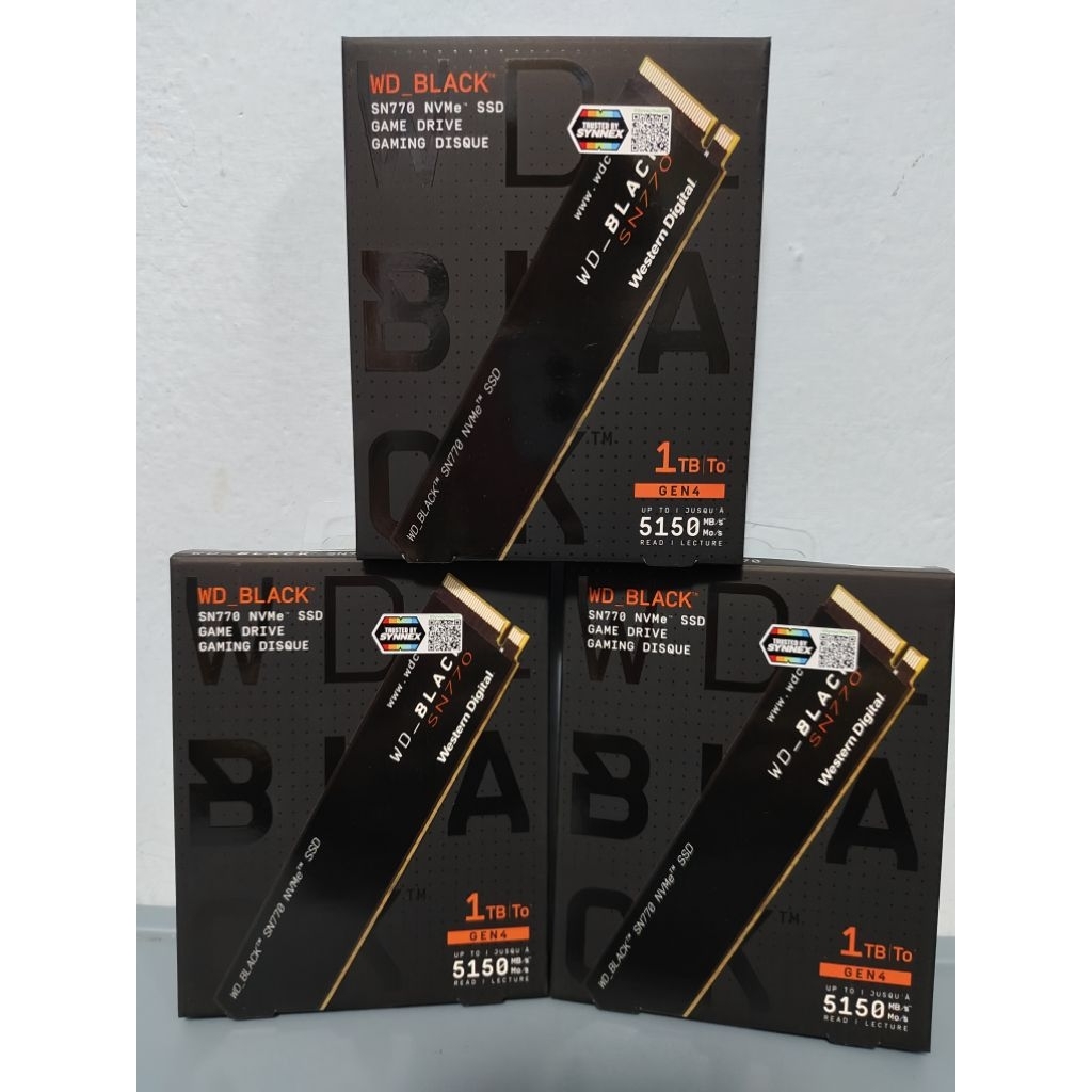WD BLACK SN770 NVMe SSD 1TB