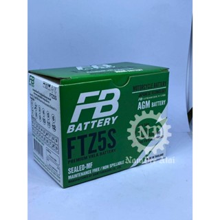 FB GEL BATTERY แบตเตอรี่แห้ง มอเตอร์ไซค์  รุ่น FTZ5S เบอร์ 5…