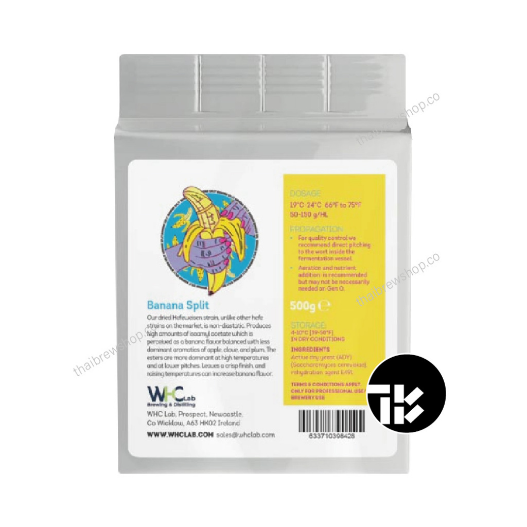 Banana Split Dry Yeast 500g. - WHC Lab