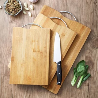 CDiscount มีหลายขนาด พร้อมจัดส่ง เขียงไม้ไผ่ เขียงครัว เขียงไม้เนื้อแข็ง Bamboo cutting board