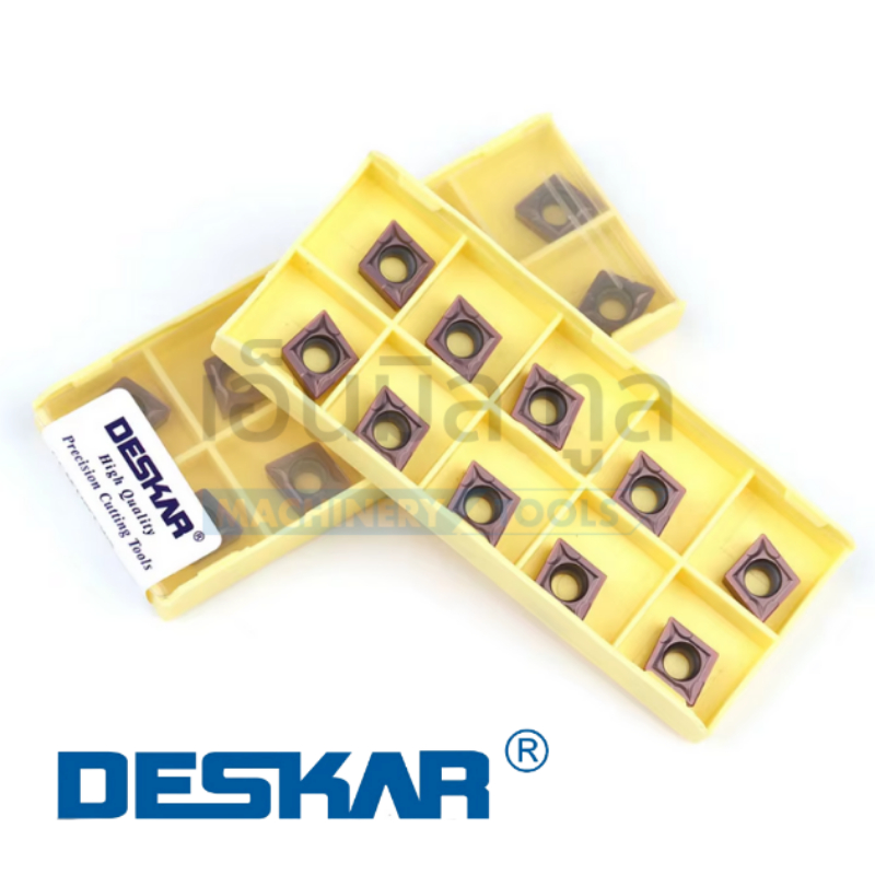 เม็ดมีด Inserts เม็ดC09 CCMT CCGT CCMT09 CCGT09 มุม04 08 เม็ดหน้าเดียว แบรนด์ DESKAR ราคา ถูกที่สุด ดีลบีเคเค แกลเลอรีภาพที่ 5