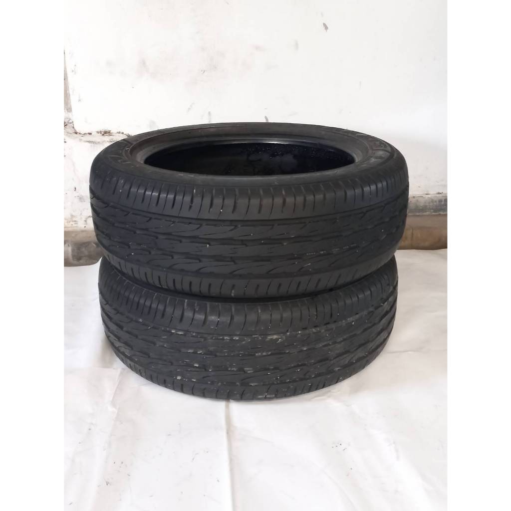 ยางมือ2 / ยางเปอร์เซ็นต์  GOODYEAR Size 185/55R16 ยางนอก 2 เส้น ( ขอบ16 ) สภาพใหม่ จำนวน 2 เส้น แถมจ