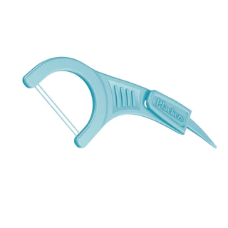 Plackers Flosser Twin Line 35 ct | ไหมขัดฟัน แบบมีด้ามจับ เส้นคู่ บรรจุ 35 ชิ้น