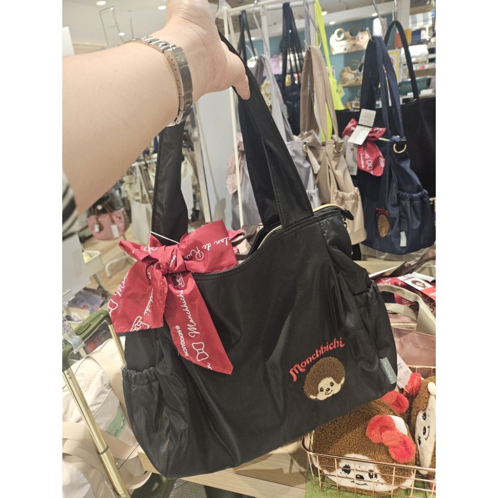 พร้อมส่ง✨️กระเป๋าม่อนชิชิ Monchhichi Bag ของแท้   นำเข้าจากญี่ปุ่น