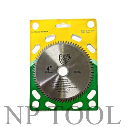 NP-463 ใบตัดอลูมิเนียม ขนาด 4นิ้ว _100 ฟัน