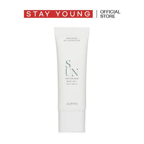 Aippo Daily Sun Cream  เดลี่ ซัน ครีม SPF50+ PA+++ ผลิตภัณฑ์กันแดด 50ml