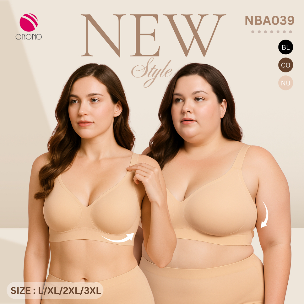 ONONO เสื้อชั้นในไร้โครง รุ่น NBA039