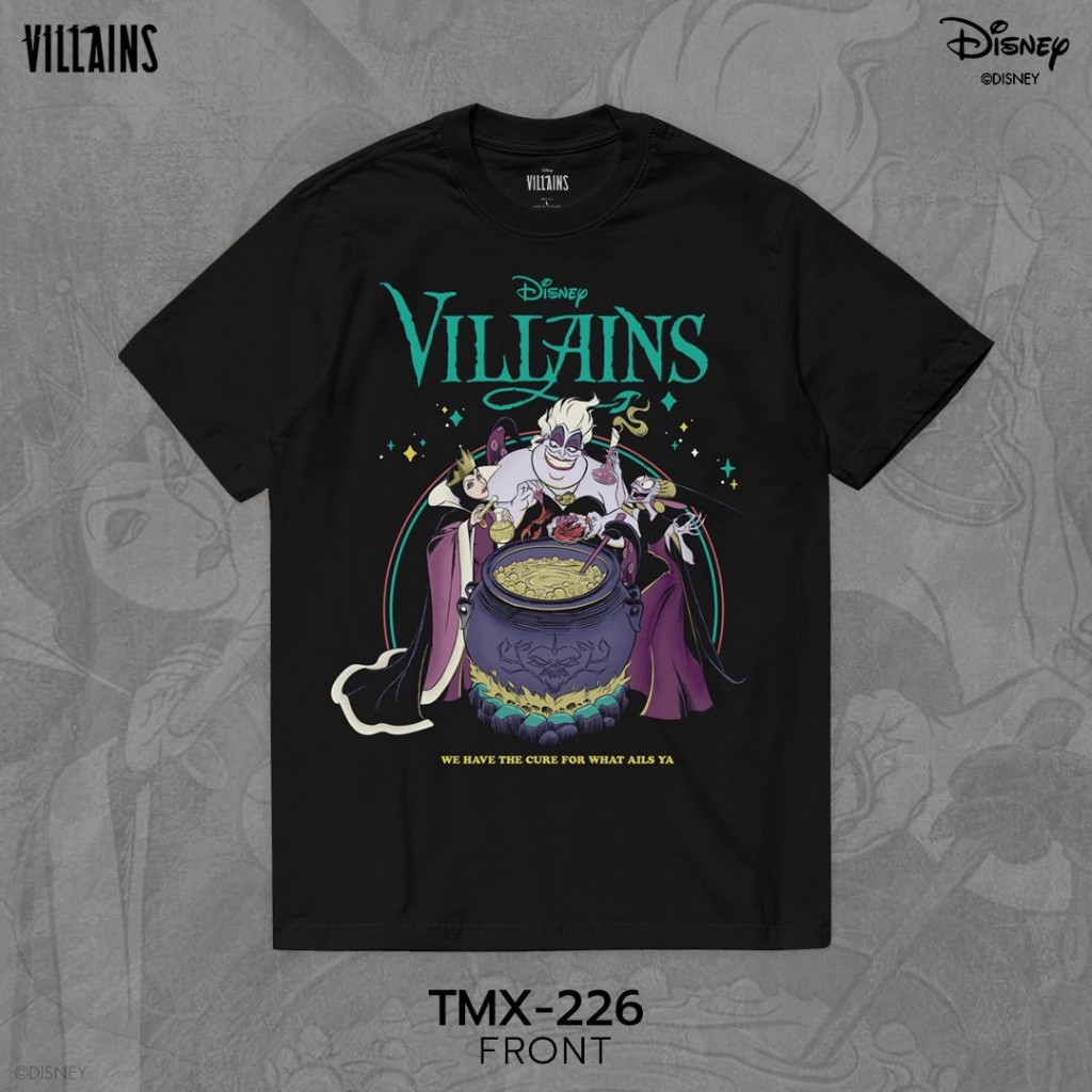 Power 7 Shop เสื้อยืดการ์ตูน "Villains" ลิขสิทธิ์แท้ DISNEY “เทคนิคพิเศษ“(TMX-226) — صورة 2