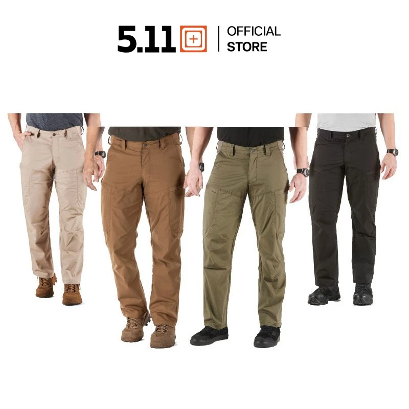 5.11 Tactical - APEX PANT กางเกงขายาว คาร์โก้ เดินป่า สวมสบาย ระบายความร้อนได้ดี (มีหลายสีให้เลือก) Official Store