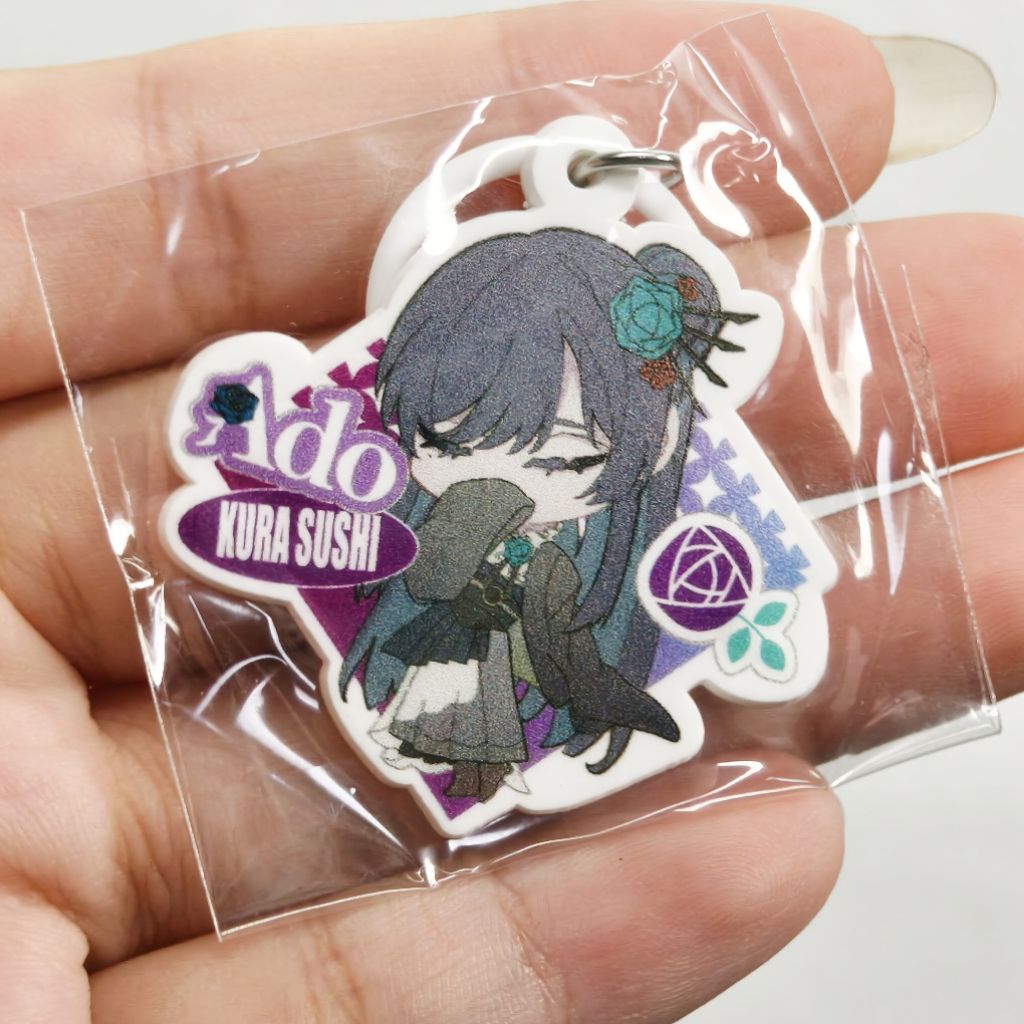 [พร้อมส่ง] Ado x Kura Sushi เอโดะ ที่คล้องร่ม คอลเลปกับร้านซูชิ