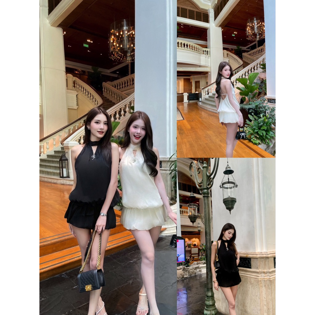เดรสรุ่น Rosewood | เดรสเปิดหลัง Paniz.bkk