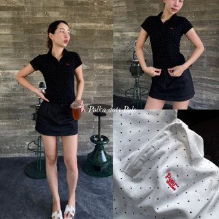 Polka dots Polo โปโลลายจุด