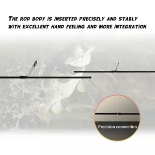 1.35/1.5m/1.8m 2-7lb ul ultra light fishing rod spinning rod baitcasting RodตกปลาPrawn Rodคาร์บอนไฟเบอร์Rodชุดคันเ