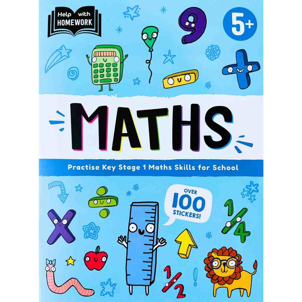 (Age 5-6) Maths Workbook LASTEST EDITION 2025 ! (Practise Key Stage 1 Maths skills for school [9781837950713]