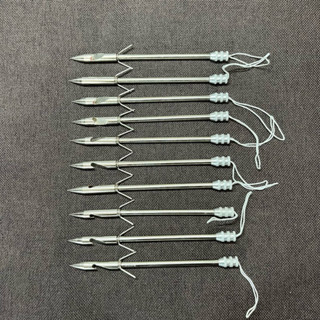 ลูกดอกยิjปลา ชุด 10 ลูก ขนาด 14.ซม.  เนื้อสแตนเลส ถอดประกอบไ…