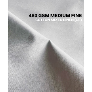 CANVAS ROLLS/ MEDIUM-FINE 480GSM / 10OZ หน้ากว้าง 1.7-2.3m
