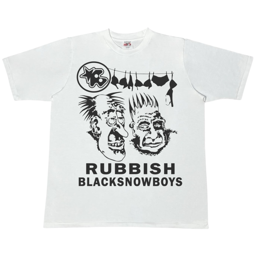 RUBBISH TEE (BLACKSNOWBOYS)