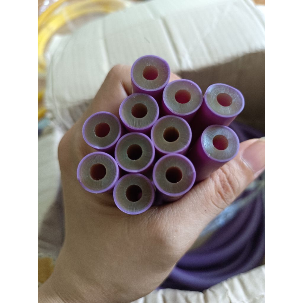 ยาง13/5 และ 13/6มิล เส้นยาว 110ซม. เนื้อยางนุ่มไม่แข็ง