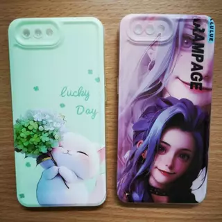 sale เคส สำหรับ oppo A3S / Realme C1 2รุ่นใช้กันได้ เคสโทรศัพท์มือถือ ลายการ์ตูน น่ารัก