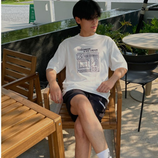 TOMORROW- เสื้อOVERSIZE/C20 รุ่น T-4005  Ice cream