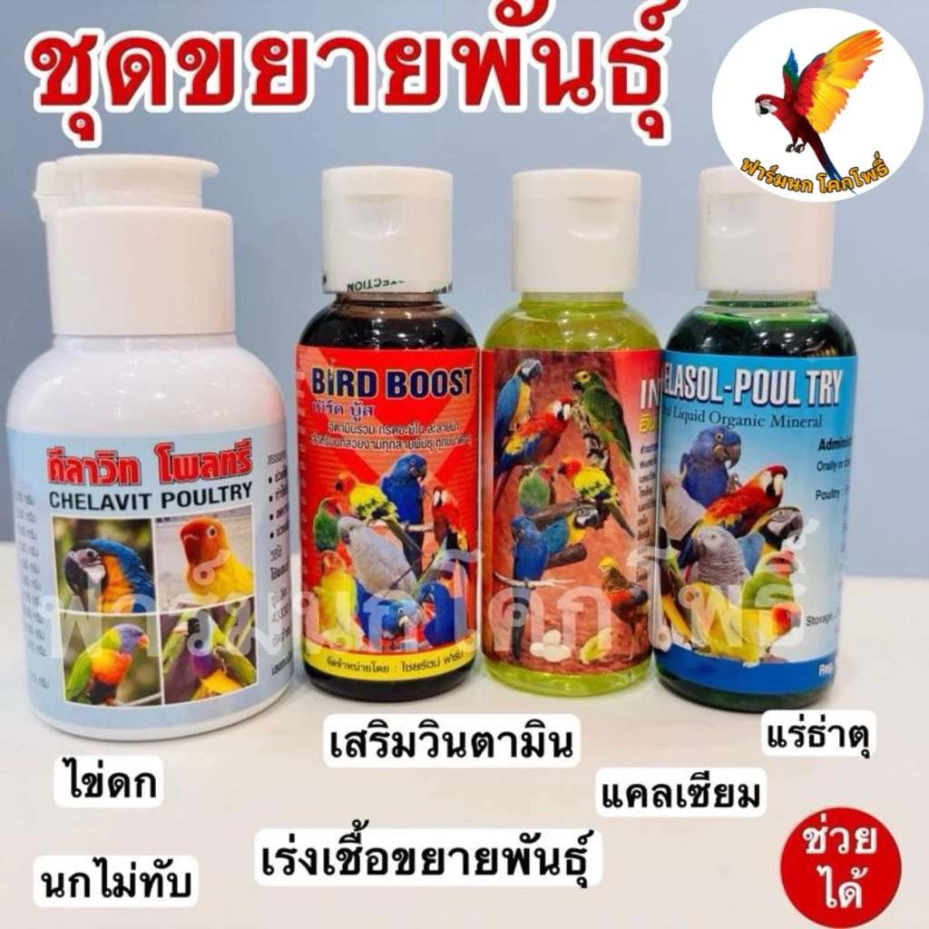 CHAIRAT FARM ชุดดูแลนกช่วงผสมพันธุ์