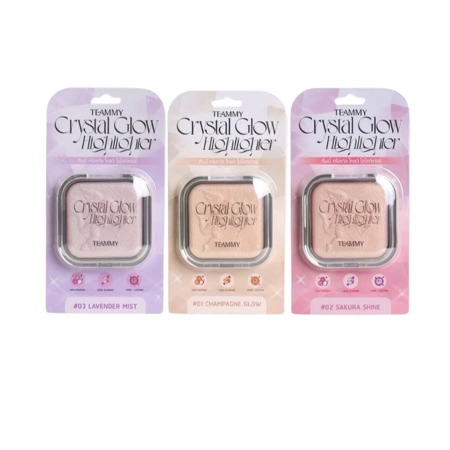 ทีมมี่ คริสตัล โกลว์ ไฮไลท์เตอร์ TEAMMY Crystal Glow Highlighter