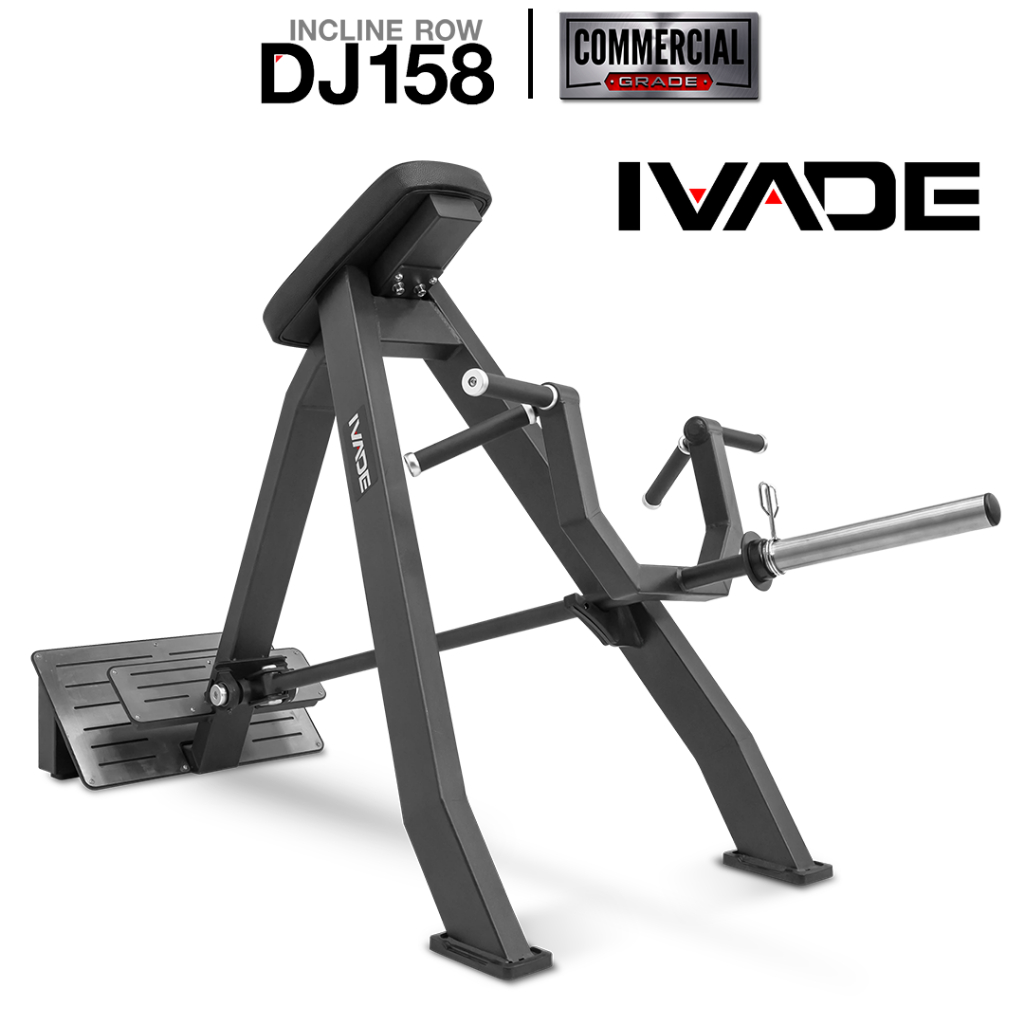 เครื่องเล่นหลัง Incline Row DJ158 (Commercial Grade) - เครื่องอออกกำลังกาย แบรนด์ IVADE