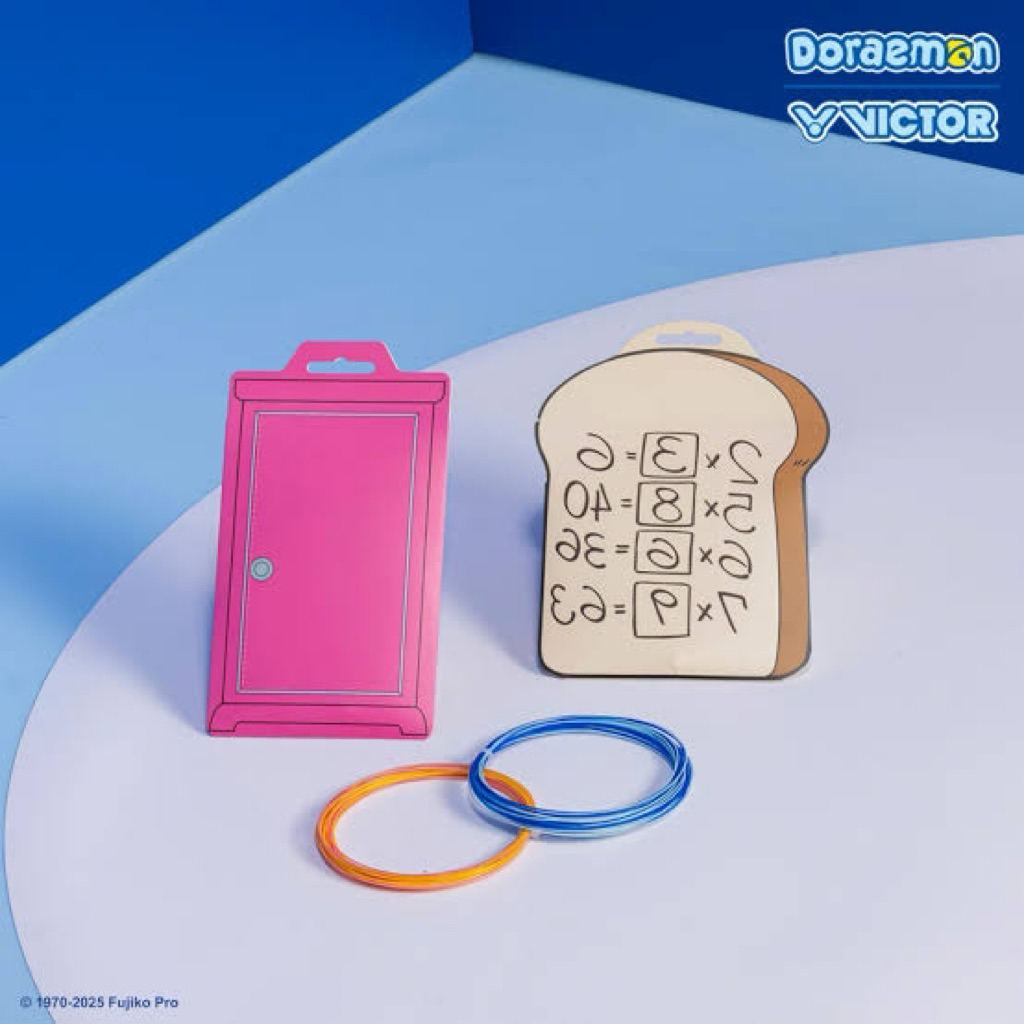 [รุ่น Limited 0.63MM] เอ็นแบดมินตัน Victor x Doraemon แบบ 2 สี