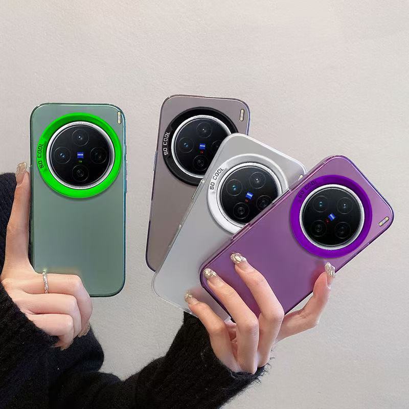 SoCool เคสกันกระแทก ผิวด้าน สำหรับ Vivo X200 X200Proเคส หลังแข็ง X200 Pro