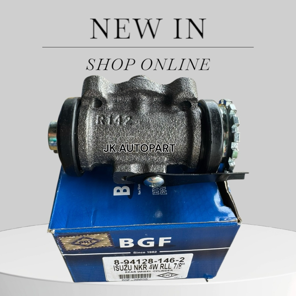 กระบอกเบรคหลัง ISUZU NKR เพลาลอย ยี่ห้อ BGF แท้ๆ ความโต 7/8 (ซ้าย-ขวา บน-ล่าง) 144 145 146 147 สั่งเ
