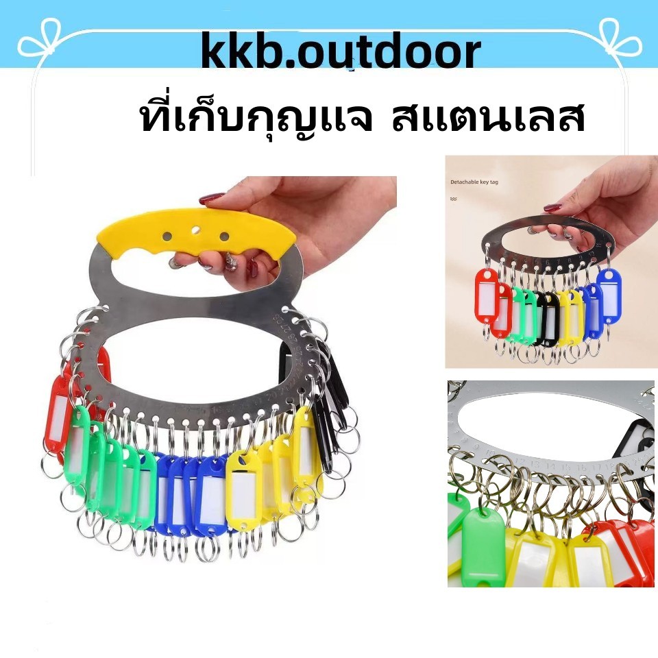 ที่เก็บกุญแจ สแตนเลส พวงกุญแจ 11/28ช่อง ที่เก็บพวงกุญแจ พร้อมป้ายพลาสติก Key Organizer