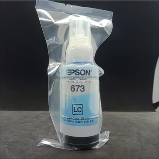 🔥หมึกแท้ EPSON 673🔥 ชุด 6 สี ของแท้ 100%** ไม่บรรจุกล่อง**L800/L805/L810/L850/L1800