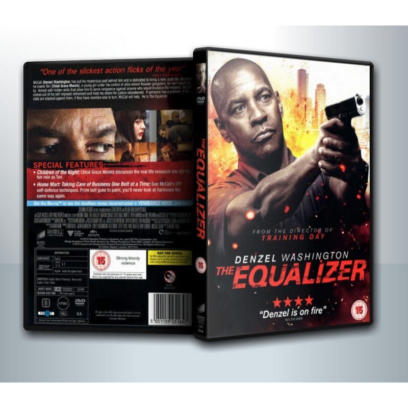 [ DVD Movie มีปก+สกรีนแผ่น ] The Equalizer มัจจุราชไร้เงา 1 2 3