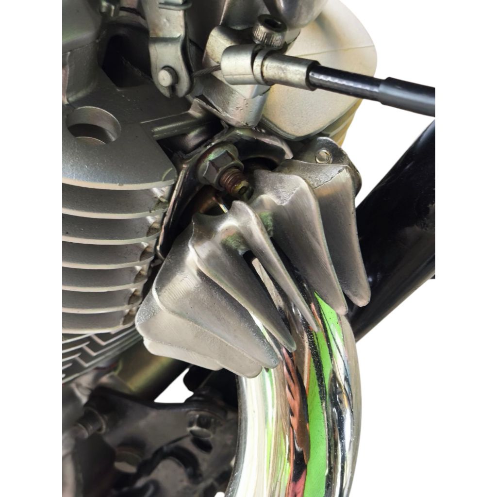 ดอกจอกใสคอท่อ YAMAHA SR400 SR400FI SR500