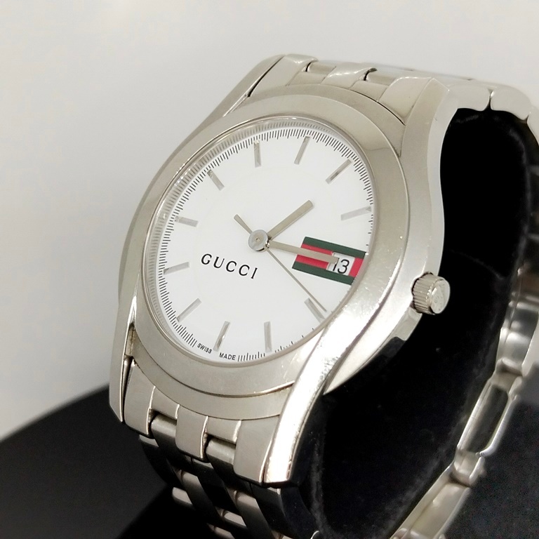นาฬิกา Gucci 5500M ของแท้ มือสอง ราคา