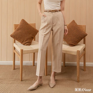 BORANwear – Mama’s Pants กางเกงแสล็คผู้หญิงทรงกระบอกเล็ก เอวสูง เนี้ยบสวยทุกมุม ใส่ทำงาน ใส่เที่ยว