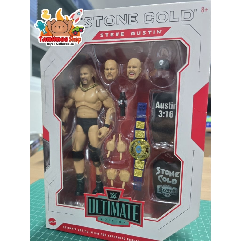 [New In Box] Mattel WWE Ultimate Edition Stone Cold Steve Austin