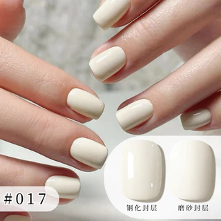 สีทาเล็บเจล โทนสีขาว ขนาด 7.3 ml XEIJAYI สินค้าพร้อมส่ง