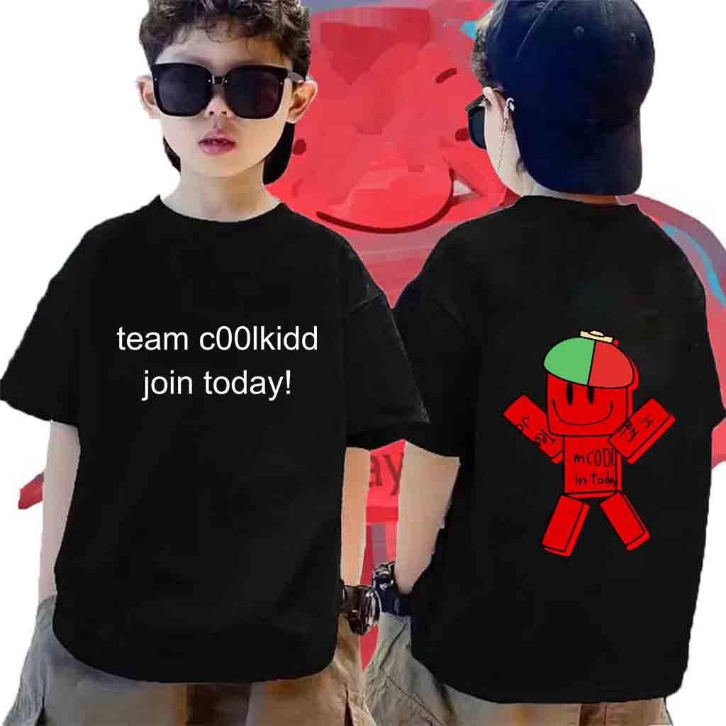 ทีม c00lkidd เข้าร่วม Roblox Kids T-shirt วันนี้ 100-150\#06