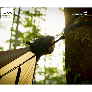 Flysheet Thai 15d MiniRipstop PU 3.6x3 tarp hammock 2000mm ฟลายชีท ทาร์ป กันฝนกันน้ำ