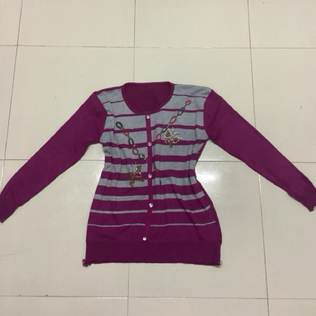 เสื้อแขนยาวไหมพรม y2k , 2000s , สไตล์ mean girl 💜