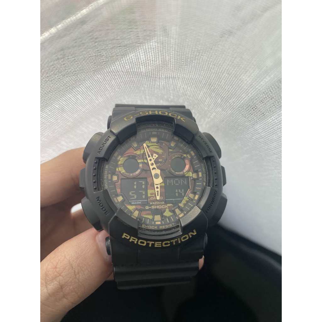 นาฬิกา CASIO G-Shock รุ่น GA-100CF-1A9DR ของแท้ (มือสอง)