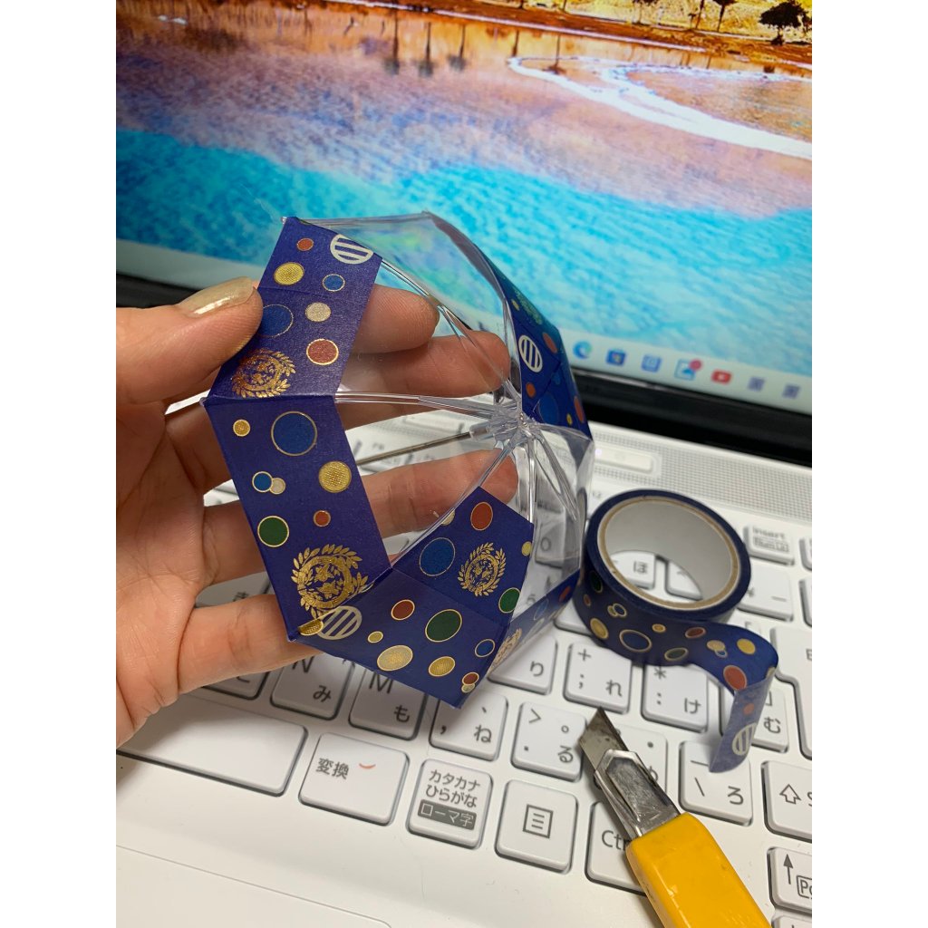 [พร้อมส่งในไทย] Miniature ร่มใสจิ๋ว ร่มจิ๋ว ร่มสำหรับตุ๊กตา ของแท้ 100% จากญี่ปุ่น - รูปที่ 7