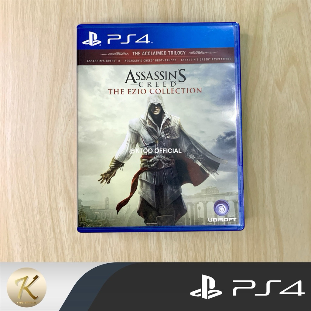 แผ่นเกมส์ PS4 : Assassin'S Creed The Ezio Collection📍แผ่นมือ2 สินค้าพร้อม