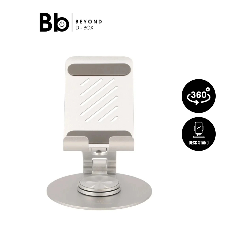 ที่วางโทรศัพท์ TECHPRO ALUMINIUM Rotatable 360 TP-ST06 by BB Beyond D-Box