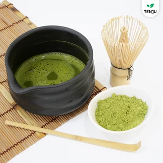 Tenju (Uji) อูจิ มัทฉะ 100 กรัม ผงชาเขียว เพียวมัทฉะ จากญี่ปุ่น Matcha (ตรา เทนจู)