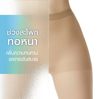 [ 12 คู่ ] CHERILON เชอรีล่อน ถุงน่อง Cooltouch Tech โปร่ง บางใสดุจผิวจริง บอกลาความอับชื้น เย็นสบายตลอดวัน CLL-HCLICS