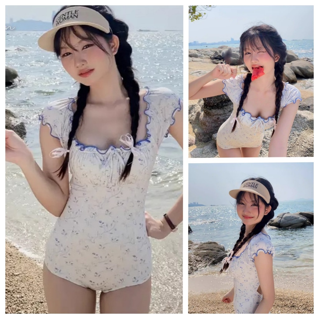 Hot.bikini ชุดว่ายน้ำวันพีช ชุดว่ายน้ำผู้หญิง ชุดว่ายน้ำผู้หญิง เว้าหลัง มีฟองน้ำ ส่งไวจากไทย